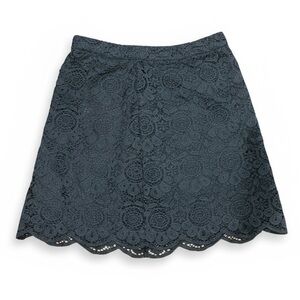 Hollister Navy Lace Mini Skirt - Size 1